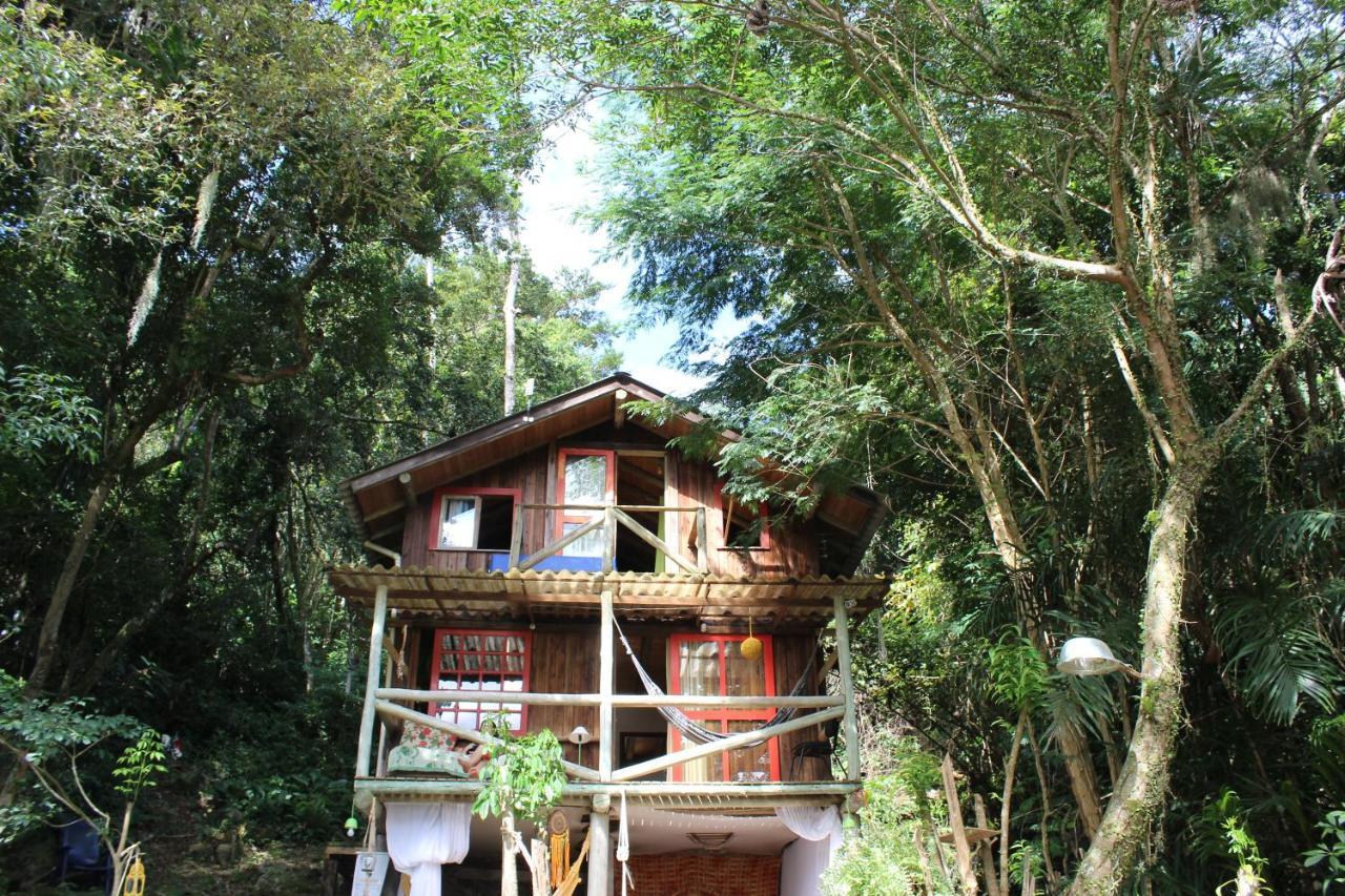Вілла Cabana Magica Praia E Floresta, Vale Da Utopia, Pinheira Гуарда-ду-Ембау Екстер'єр фото